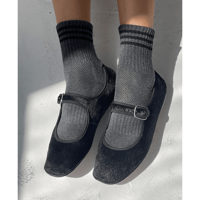 Le Bon Shoppe Girlfriend Socks - Assorted Colors Soot / One Size Accessories Parts and Labour Hood River Oregon Clothing Store