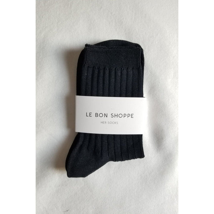 Le Bon Shoppe Her Socks Black Accessories Parts and Labour Hood River Oregon Clothing Store