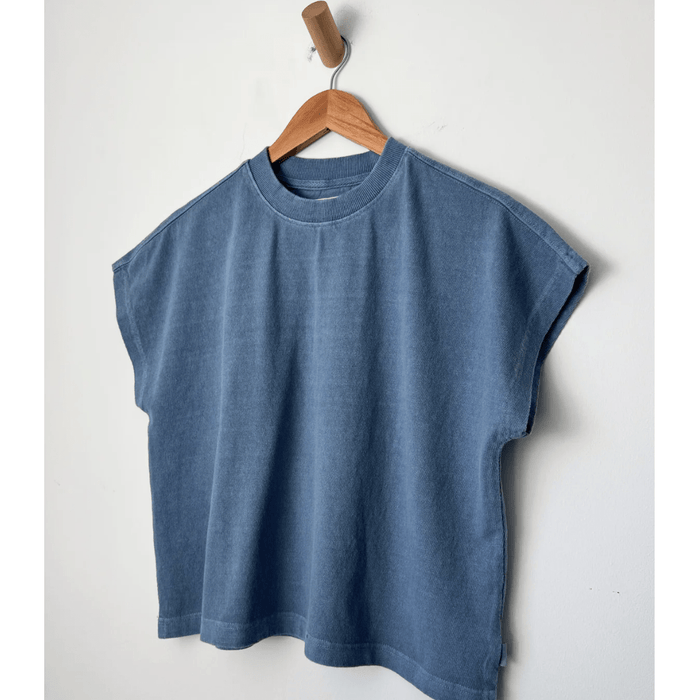 Le Bon Shoppe Jeanne Tee- 3 Colorways Cornflower / XS/S Shirts & Tops Parts and Labour Hood River Oregon Clothing Store