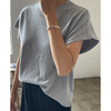 Le Bon Shoppe Jeanne Tee- 3 Colorways Ht. Grey / XS/S Shirts & Tops Parts and Labour Hood River Oregon Clothing Store