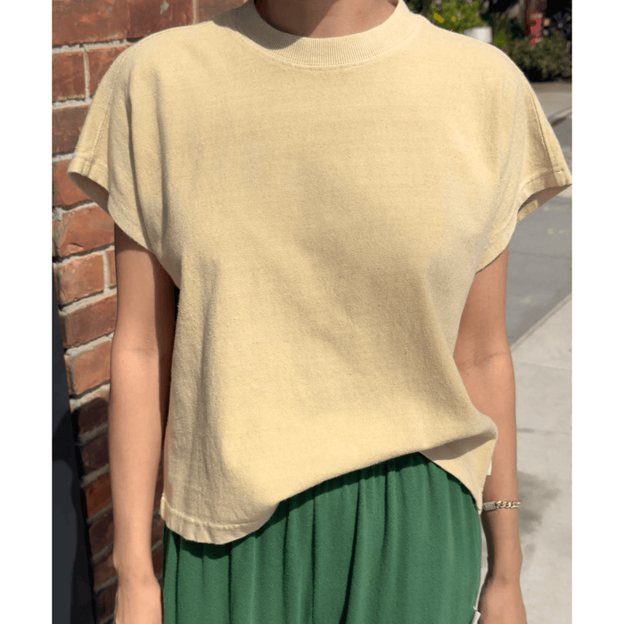 Le Bon Shoppe Jeanne Tee Butter / XS/S Shirts & Tops Parts and Labour Hood River Oregon Clothing Store