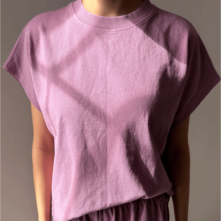 Le Bon Shoppe Jeanne Tee Dusty Lilac / XS/S Shirts & Tops Parts and Labour Hood River Oregon Clothing Store