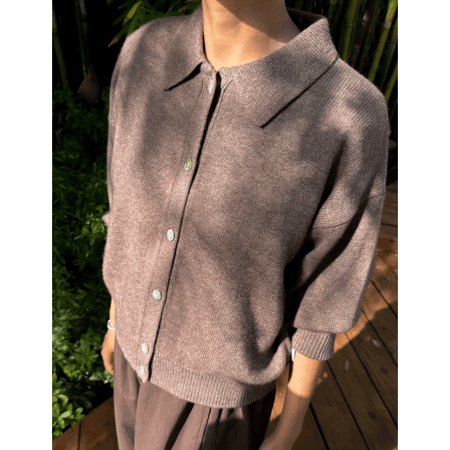 Le Bon Shoppe Lou Cashmere Cardi Frappe / XS/S Shirts & Tops Parts and Labour Hood River Oregon Clothing Store