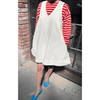 Le Bon Shoppe Mable Dress White Denim / S Dresses Parts and Labour Hood River Oregon Clothing Store