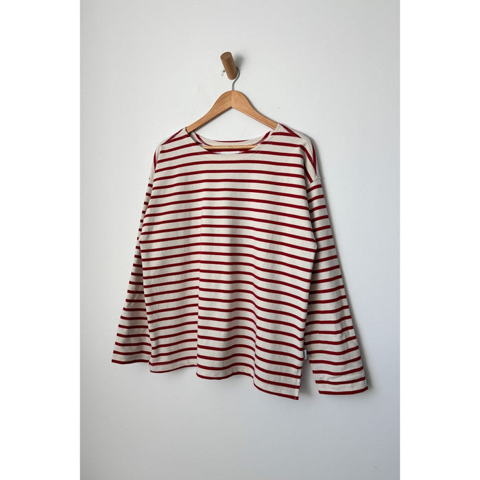 Le Bon Shoppe Marseille Boat Neck Top - 2 colors XS/S / Red Stripe Shirts & Tops Parts and Labour Hood River Oregon Clothing Store