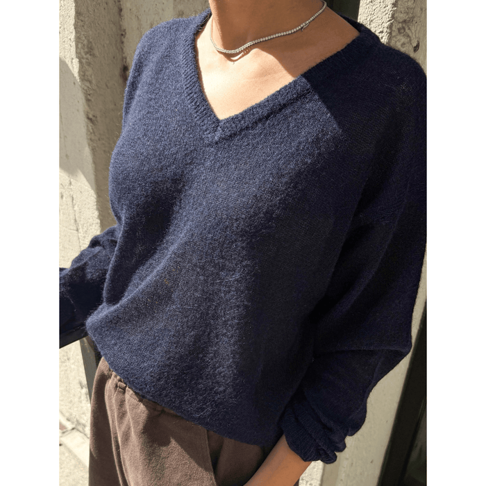 Le Bon Shoppe Matthew V-Neck Mohair Sweater Sweaters Parts and Labour Hood River Oregon Clothing Store