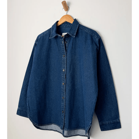 Le Bon Shoppe Owen Shirt Dark Denim / XS/S Shirts & Tops Parts and Labour Hood River Oregon Clothing Store