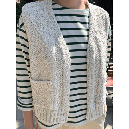 Le Bon Shoppe Papa Cotton Vest Apparel & Accessories Parts and Labour Hood River Oregon Clothing Store