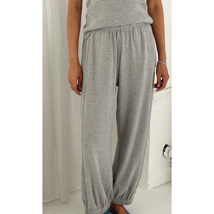 Le Bon Shoppe Pointelle Balloon Pants Melange Grey / S Bottoms Parts and Labour Hood River Oregon Clothing Store