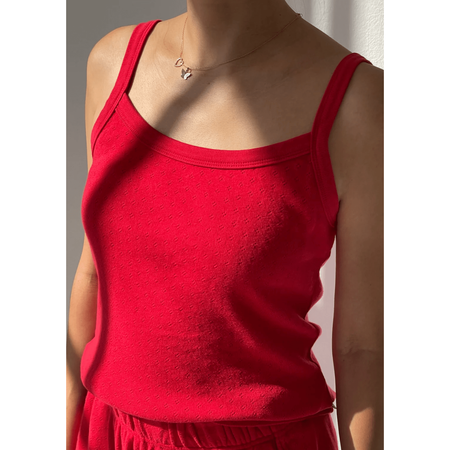 Le Bon Shoppe Pointelle Eve Cami Shirts & Tops Parts and Labour Hood River Oregon Clothing Store