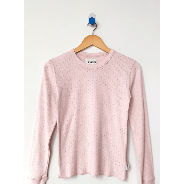 Le Bon Shoppe Pointelle Fundamental Tee Shirts & Tops Parts and Labour Hood River Oregon Clothing Store