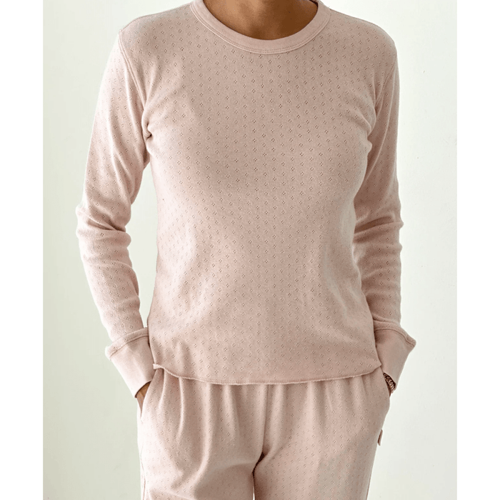 Le Bon Shoppe Pointelle Fundamental Tee Shirts & Tops Parts and Labour Hood River Oregon Clothing Store