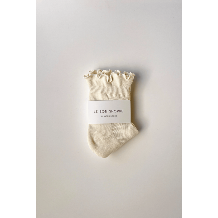 Le Bon Shoppe Ruffled Hugger Crew Socks Accessories Parts and Labour Hood River Oregon Clothing Store