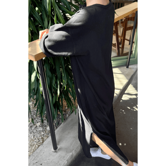 Le Bon Shoppe Soft Jersey Henley Dress Dresses & Jumpsuits Parts and Labour Hood River Oregon Clothing Store