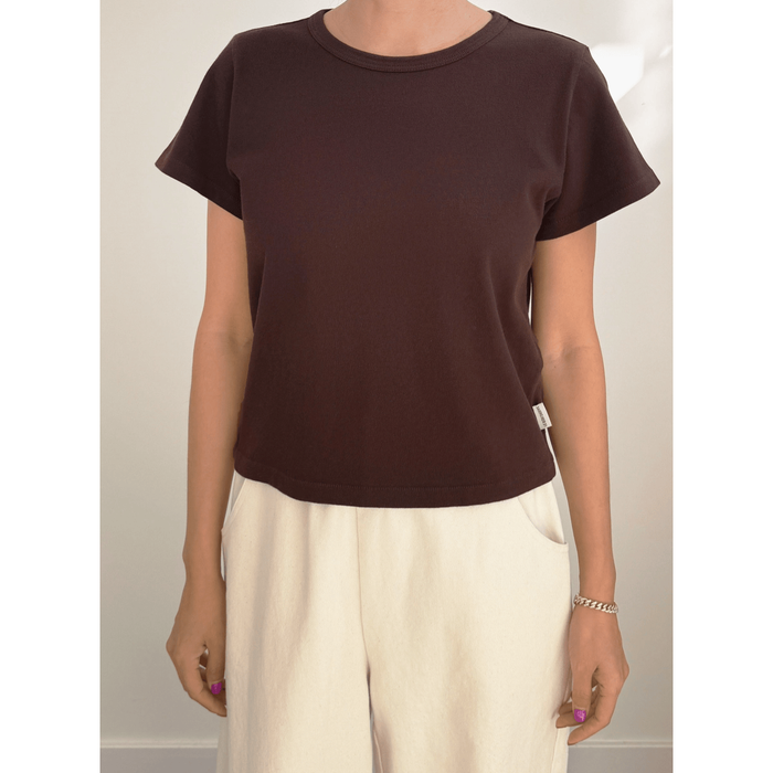 Le Bon Shoppe The Little Boy Tee Dark Cacao / S Shirts & Tops Parts and Labour Hood River Oregon Clothing Store