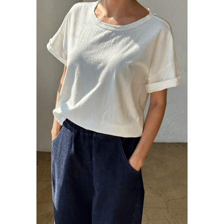 Le Bon Shoppe Vintage Fille tee Clean White / S Shirts & Tops Parts and Labour Hood River Oregon Clothing Store