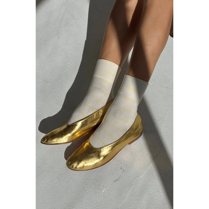 Le Bon Shoppe Wally Socks Lemon Accessories Parts and Labour Hood River Oregon Clothing Store