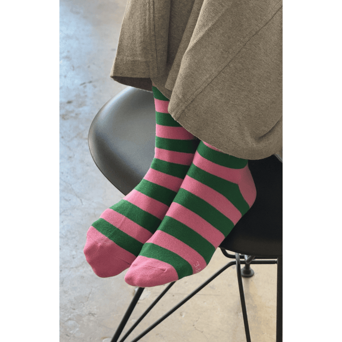Le Bon Shoppe Wally Socks Wide/Pink Green Accessories Parts and Labour Hood River Oregon Clothing Store