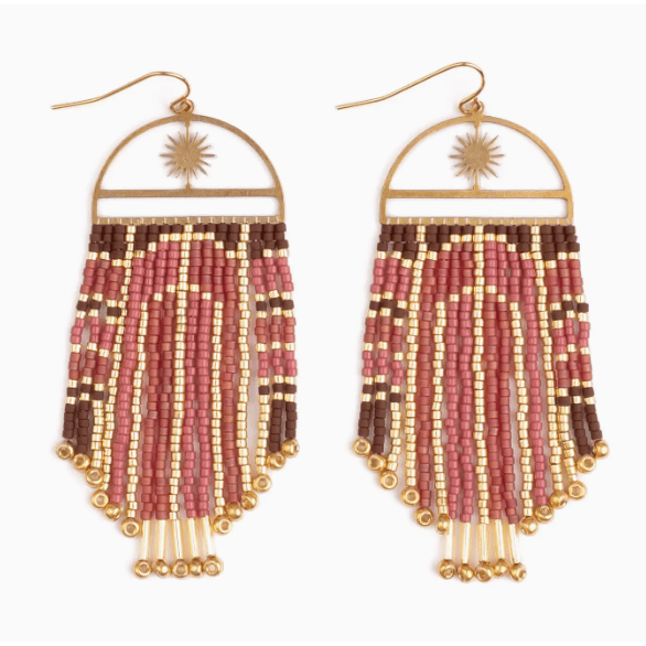 Mayana Designs Co Arcadia Fringe Earrings Accessories Parts and Labour Hood River Oregon Clothing Store
