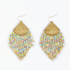 Mayana Designs Co Beaded Handwoven Confetti Fringe Earrings Accessories Parts and Labour Hood River Oregon Clothing Store