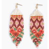 Mayana Designs Co Beaded Handwoven Huipil Fringe Earrings Sweet Escape Accessories Parts and Labour Hood River Oregon Clothing Store