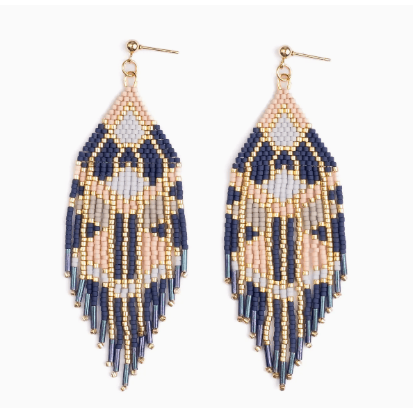 Mayana Designs Co Manhattan Fringe Earrings Accessories Parts and Labour Hood River Oregon Clothing Store