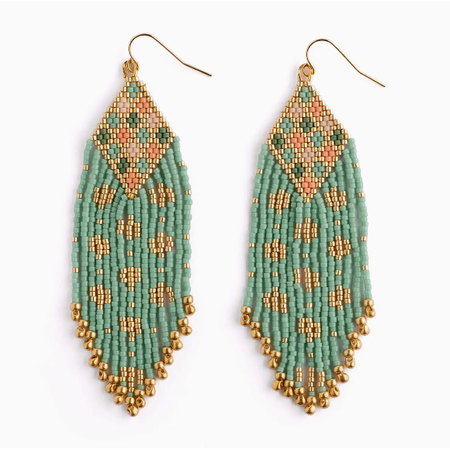 Mayana Designs Co Sari Fringe Earrings Accessories Parts and Labour Hood River Oregon Clothing Store