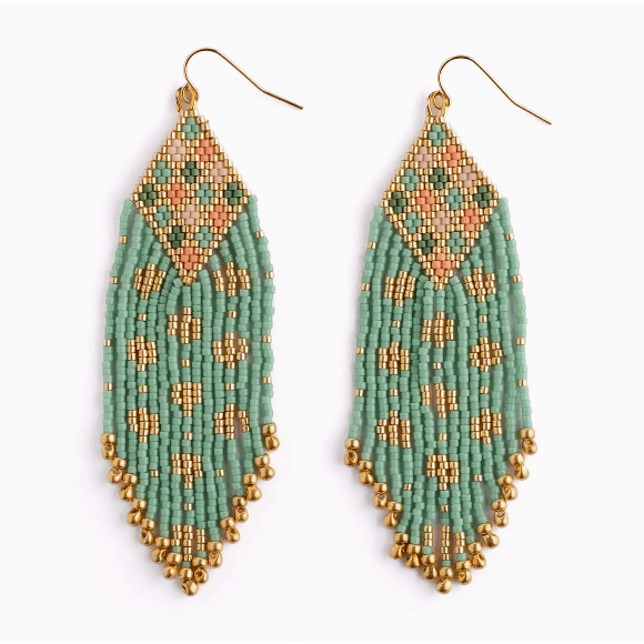 Mayana Designs Co Sari Fringe Earrings Accessories Parts and Labour Hood River Oregon Clothing Store