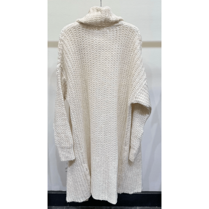 MILIO MILANO Chunky Knit Cape Cardigan Ivory / OS Shirts & Tops Parts and Labour Hood River Oregon Clothing Store