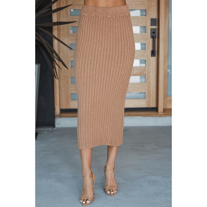 Milio Milano Italina Rib Midi Skirt Bottoms Parts and Labour Hood River Oregon Clothing Store