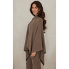 MILIO MILANO Knit Dolman Open Cardigan Dark Mocha / OS Shirts & Tops Parts and Labour Hood River Oregon Clothing Store