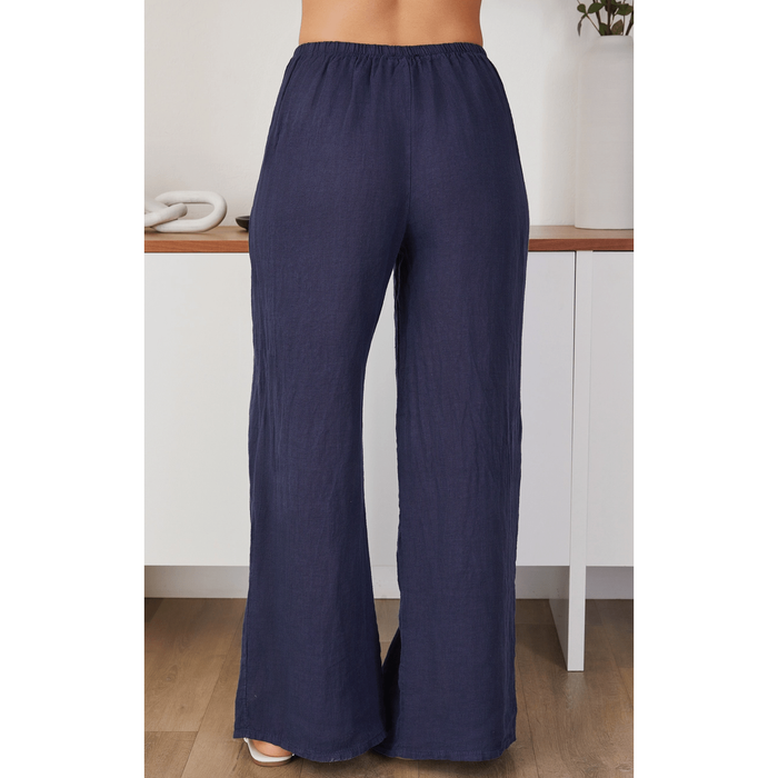 MILIO MILANO Linen Pants with Side Panel Bottoms Parts and Labour Hood River Oregon Clothing Store