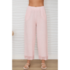 MILIO MILANO Mesh Hem Wide Leg Linen Pants Bottoms Parts and Labour Hood River Oregon Clothing Store