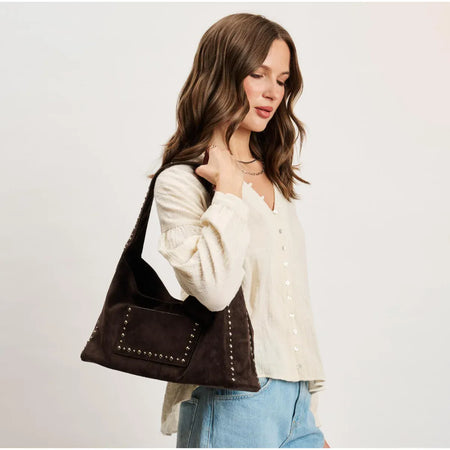 Moda Luxe Dahlia Hobo Chocolate Handbags Parts and Labour Hood River Oregon Clothing Store