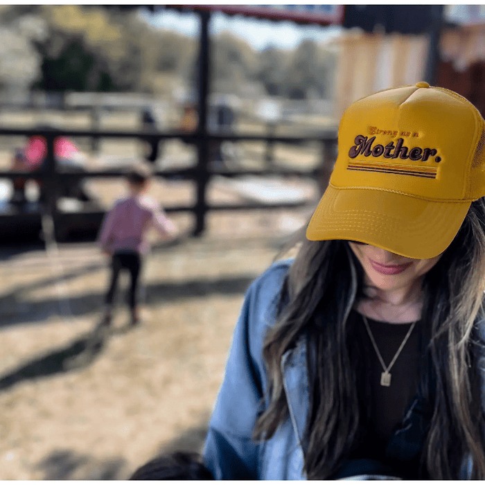 Mother Hats Retro Mother Hat Yellow Accessories Parts and Labour Hood River Oregon Clothing Store