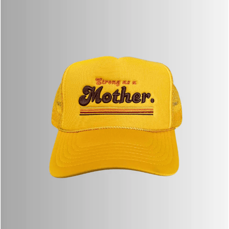 Mother Hats Retro Mother Hat Yellow Accessories Parts and Labour Hood River Oregon Clothing Store