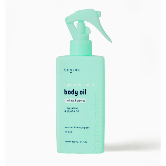 My Spa Life Hyaluronic Acid Body Oil with Squalane & Jojoba Oil Apothecary Parts and Labour Hood River Oregon Clothing Store