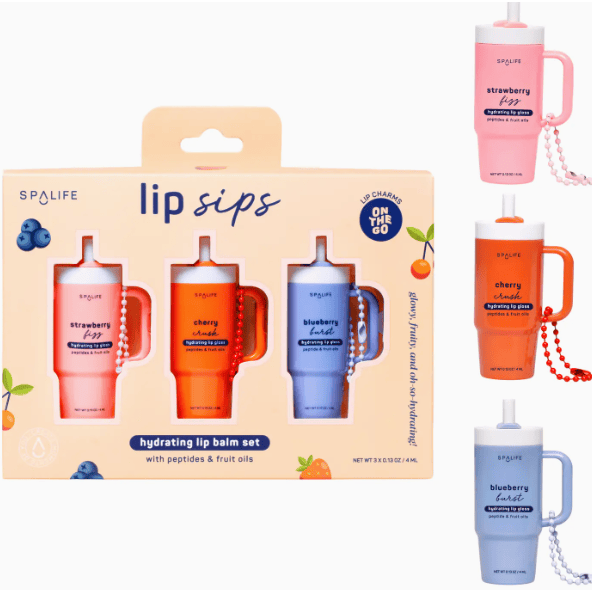 My Spa Life Lip Sips Gift Set Apothecary Parts and Labour Hood River Oregon Clothing Store