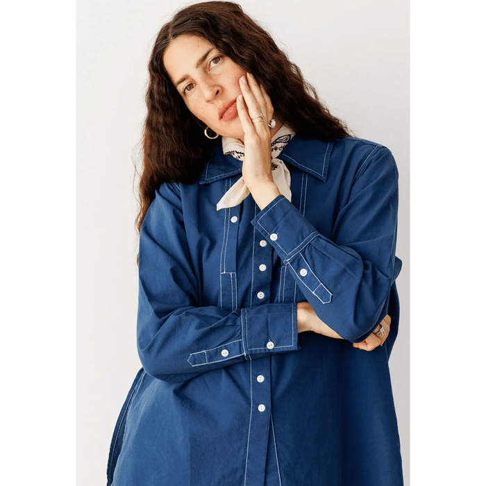 Noble Collared Shirt Shirts & Tops Parts and Labour Hood River Oregon Clothing Store