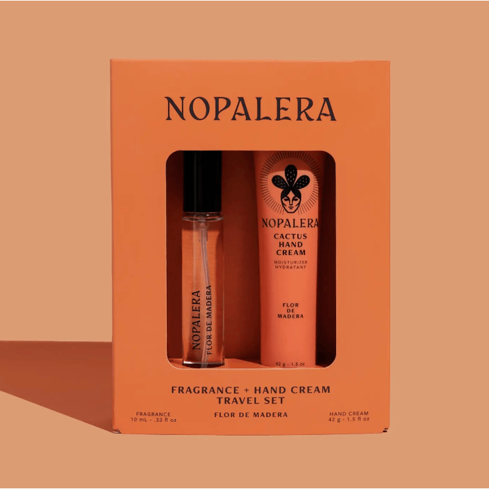 Nopalera Hand Cream + Travel Fragrance Gift Set- Flor De Madera Apothecary Parts and Labour Hood River Oregon Clothing Store