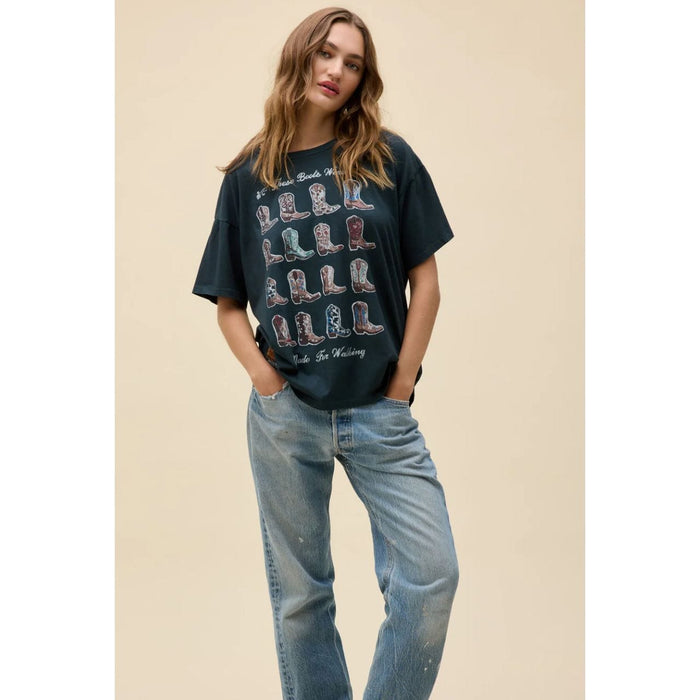 Parts + Labour Boots For Walking Merch Tee Shirts & Tops Parts and Labour Hood River Oregon Clothing Store
