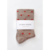 Parts + Labour Heart Sneaker Socks Accessories Parts and Labour Hood River Oregon Clothing Store
