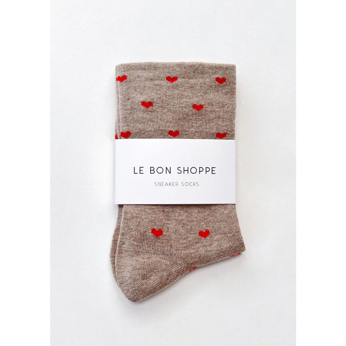 Parts + Labour Heart Sneaker Socks Accessories Parts and Labour Hood River Oregon Clothing Store