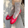 Parts + Labour Heart Sneaker Socks Accessories Parts and Labour Hood River Oregon Clothing Store