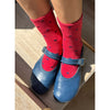 Parts + Labour Heart Sneaker Socks Accessories Parts and Labour Hood River Oregon Clothing Store