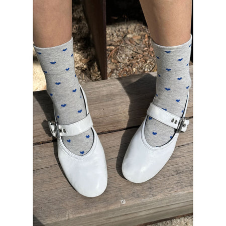 Parts + Labour Heart Sneaker Socks Accessories Parts and Labour Hood River Oregon Clothing Store