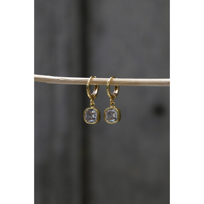 Parts + Labour Isla Square Drop Earrings Parts and Labour Hood River Oregon Clothing Store