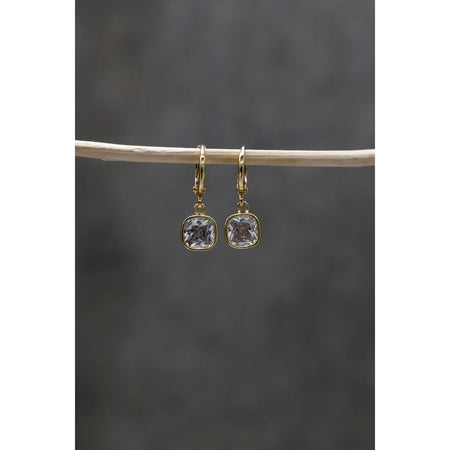 Parts + Labour Isla Square Drop Earrings Parts and Labour Hood River Oregon Clothing Store