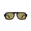 Parts + Labour Jane Mini Dark Brown Tortoise Olive Green Lens Accessories Parts and Labour Hood River Oregon Clothing Store