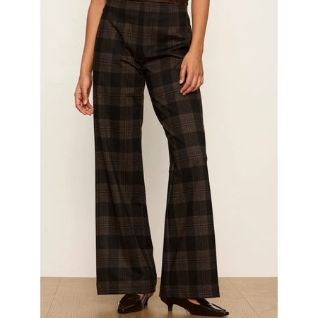 Parts + Labour Relay Pull On Pant Espresso Plaid / XS Parts and Labour Hood River Oregon Clothing Store